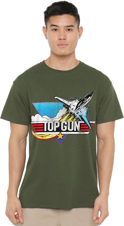 Immagine prodotto Top Gun Maglietta Logo Effetto Invecchiato Uomo (M)