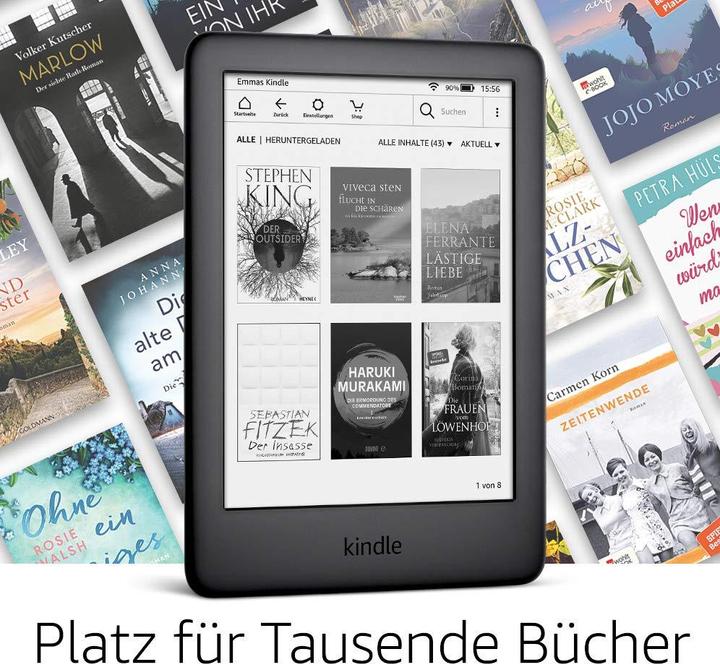 Immagine prodotto Amazon Kindle (2019) (6", 4 GB, Nero)