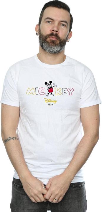 Actual product image Disney Mens Mickey Mouse 1928 T-Shirt (S)