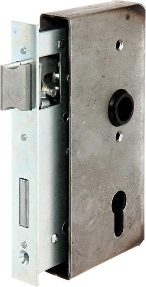 Produktbild GAH Schlosskasten DIN links / rechts Mass A185xB90xC55xE30 mm Dornmass 55 mm (Einsteckschloss)