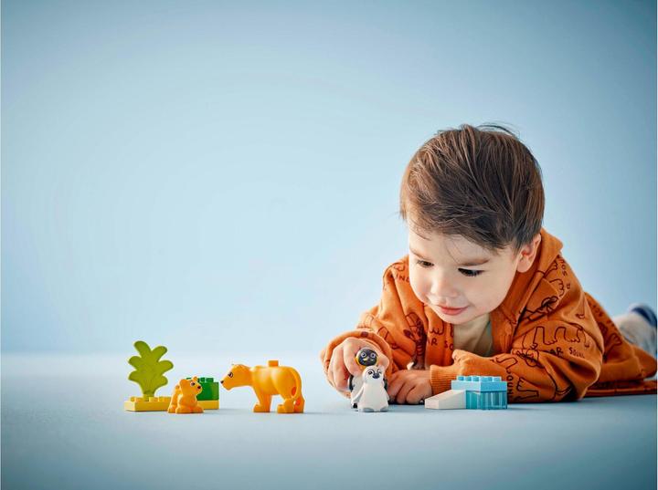Produktbild LEGO Wildtier-Familien: Pinguine und Löwen (10442)
