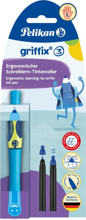 Image du produit Pelikan griffix Stylo à encre Neon Fresh Blue (Bleu frais, 1 x)
