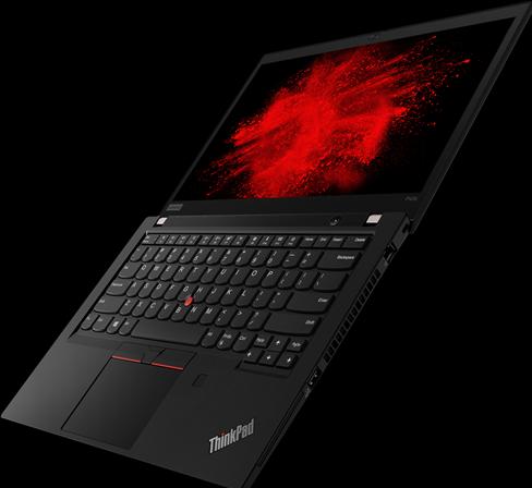 Actual product image Lenovo ThinkPad P43s (14", Intel Core i7-8565U, 8 GB, 256 GB, DE)