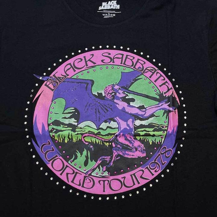 Immagine prodotto Black Sabbath Maglietta impreziosita Tour'78 (140)