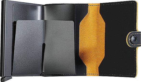 Actual product image Secrid Mini wallet MATTE Mini & ochre