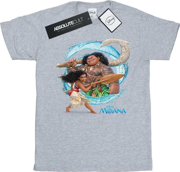 Disney Moana And Maui Wave TShirt (L)