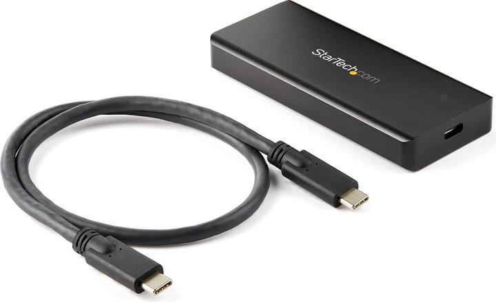 Actual product image StarTech .com M2E1BRU31C M.2 NVMe PCIe SSD Enclosure (IP67, rugged, USB 3.1 Gen 2 (10 Gbps) USB-C) (M.2 2260, M.2 2230, M.2 2280, M.2 2242)