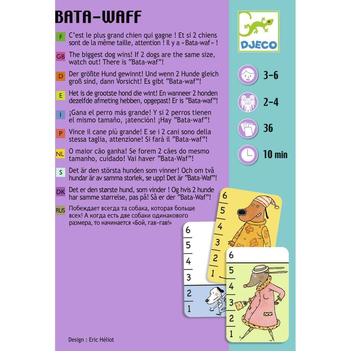 Immagine prodotto Djeco Bata-Waf (Francese)