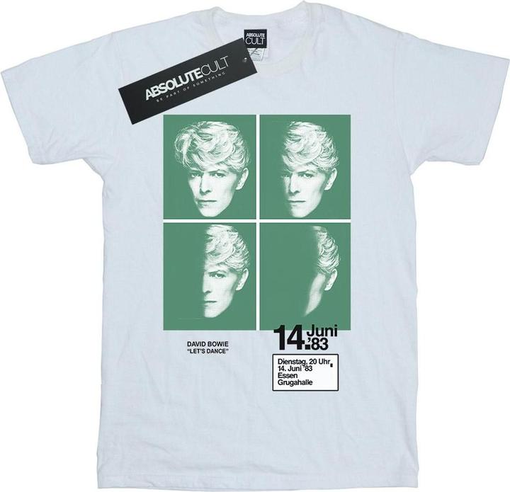 David Bowie 1983 Concert Poster TShirt (S)