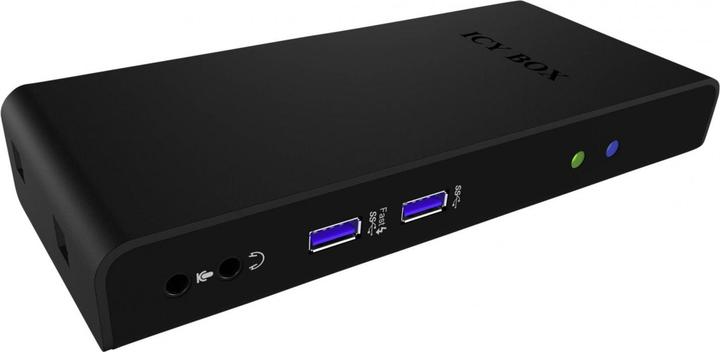 Image du produit Icy Box IB-DK2241AC - Multi-Dock USB Type-A 3.0 (USB-B, 11 Ports)