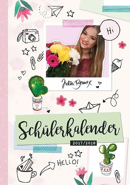 Actual product image School calendar 2017/2018 with Julia Beautx