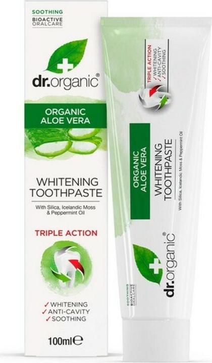 Produktbild Dr. Organic ALOE VERA pasta de dientes 100 ml (100 ml)
