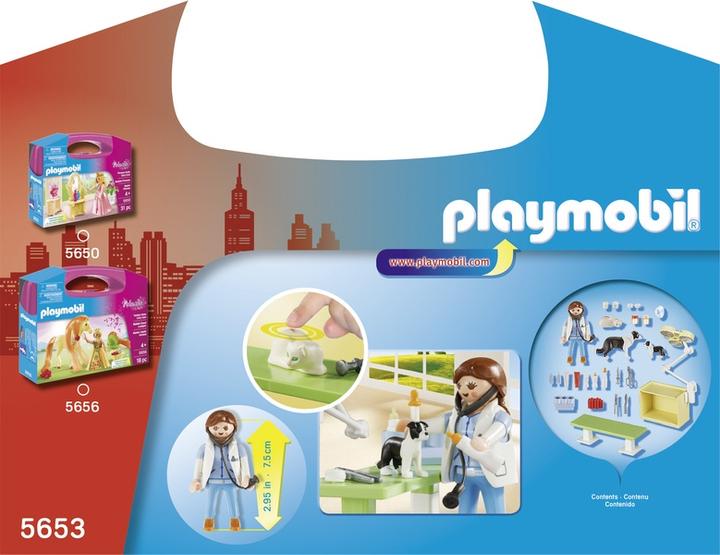 Produktbild Playmobil Mitnehm-Tierarzt (5653, Playmobil City Life)
