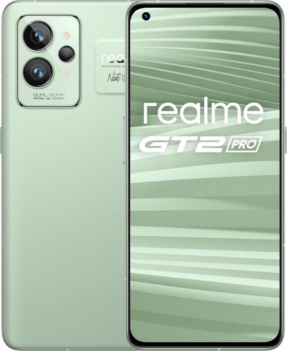 Produktbild realme GT2 Pro (128 GB, Paper Green, 6.70", Dual SIM, 50 Mpx, 5G)