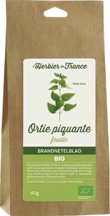 Produktbild L'Herbier de France Bio Brennnessel (40 g)
