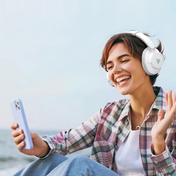 Produktbild Tronsmart SOUNDFII Q20S Hybrid ANC Bluetooth Kopfhörer mit aktiver Geräuschunterdrückung (ANC, 60 h, Kabellos)