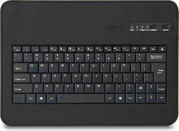 Produktbild Hamlet Universal Cover 101 KBT2 Universalhülle mit abnehmbarer Bluetooth-Tastatur für Tablet von (Eng. Int.)