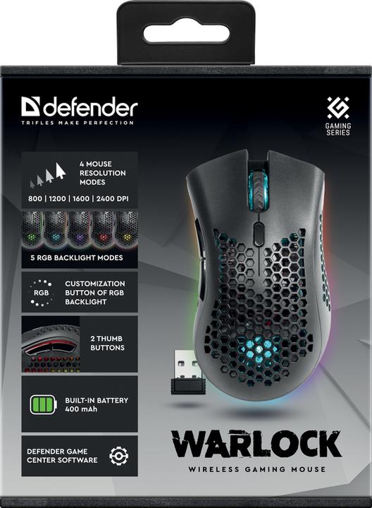 Actual product image Defender Warlock GM-709L (52709) (Wireless)