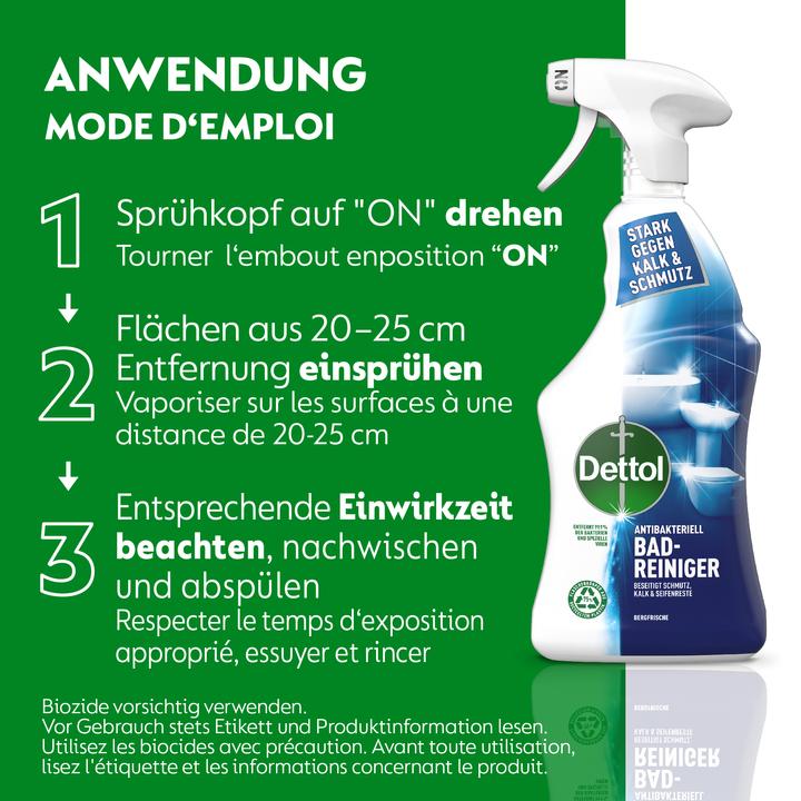 Actual product image Dettol Bath cleaner