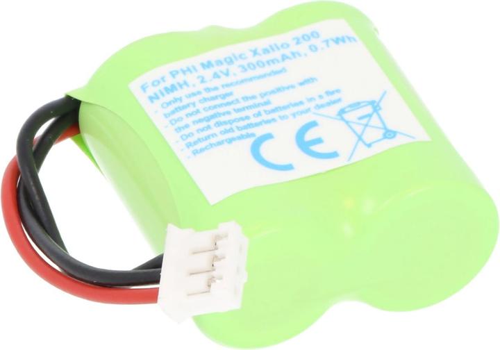 Actual product image XCell Akku passend für Philips Magic Xalio 200, NiMH, 2,4V, 300mAh