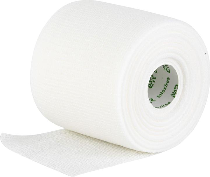 Produktbild Lohmann & Rauscher Mollelast haft latexfrei weiss 8cm x 20m gedehnt, 1 St BIN