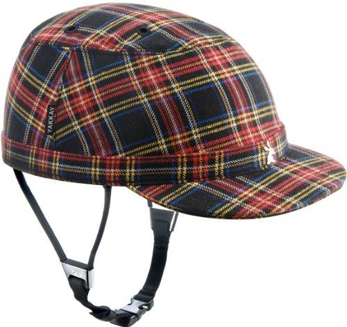 Produktbild Yakkay Velohelm Schwarz smart Two + Cover Paris Blue Red (55 - 59 cm)