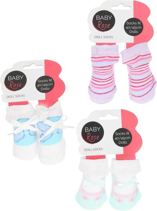 Actual product image Baby Rose Poppensocci