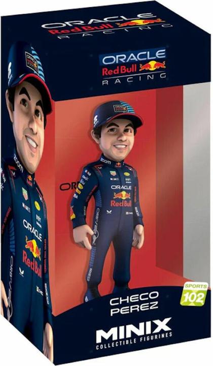 Actual product image Minix RED BULL - Sergio Perrez - Figurine 12cm