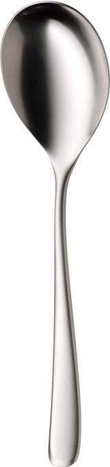Servierlöffel Vorlegebesteck 24,8cm Vision Edelstahl matt kratzbeständig (Servierlöffel)
