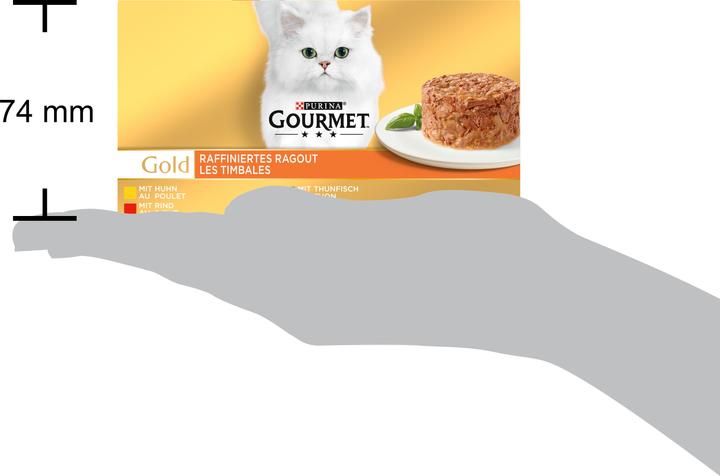 Immagine prodotto Gourmet Oro (Adulto, Senior, 4 pz., 85 g)