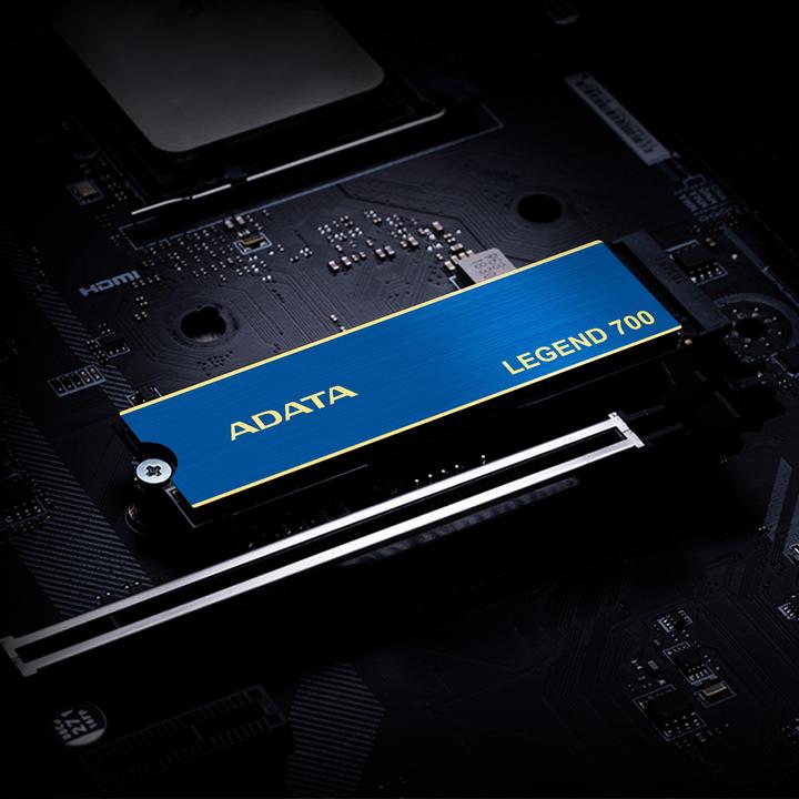 Actual product image Adata SSD Legend 700 M.2 512GB PCIe Gen3x4 2280 (512 GB, M.2 2280)