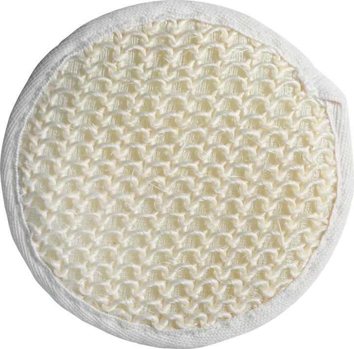 MSV Exfoliating Sisal Sponge 15 x 12.5 cm, White
