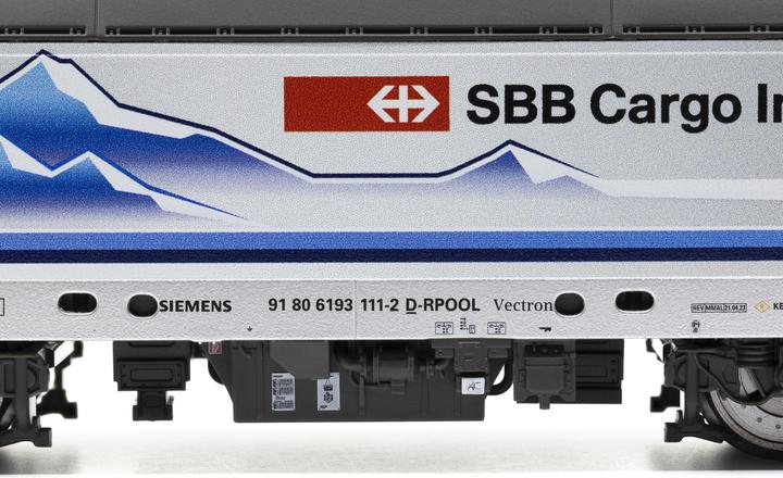 Actual product image Piko SBB Cint/Railpool electric locomotive Vectron 193 111 Lago di Lugano Ep. VI DCS (Track H0)