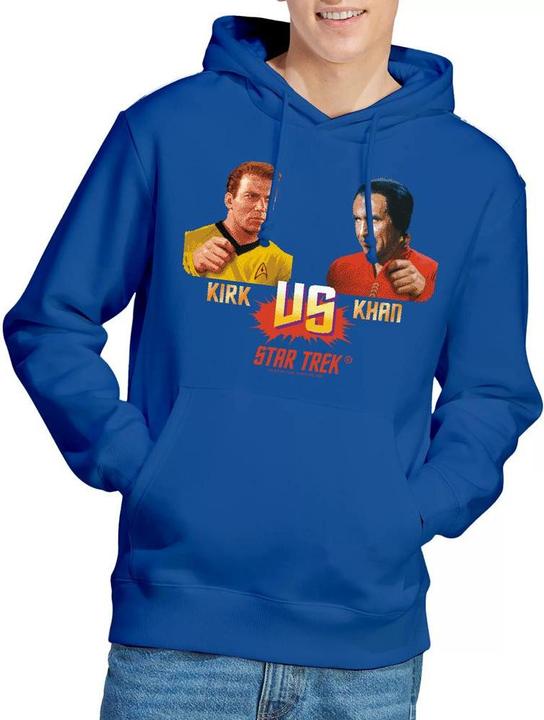 Immagine prodotto Kirk Vs Khan Felpa con Cappuccio Uomo (L)