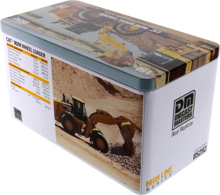 Actual product image Diecast Masters CAT 982M Wheel Loader