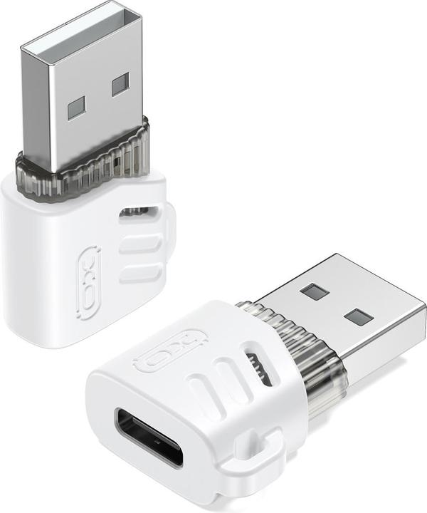 Produktbild xO Adapter NB256D USB-C - USB weiss (USB, USB Typ C)