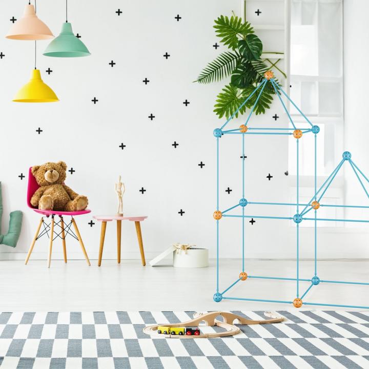 Actual product image Relaxdays 132-piece construction toy set