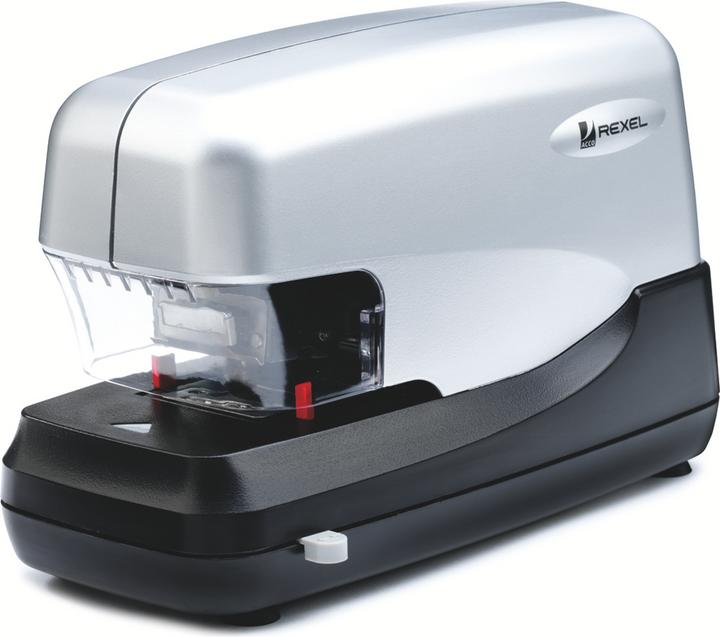Image du produit Rexel Agrafeuse électrique Stella 70, argent-noir (70 feuilles)