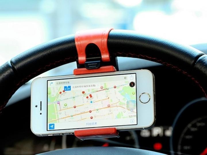 Produktbild G-Case Car Steering Wheel Holder Mount Lenkrad Auto Bike Halterung