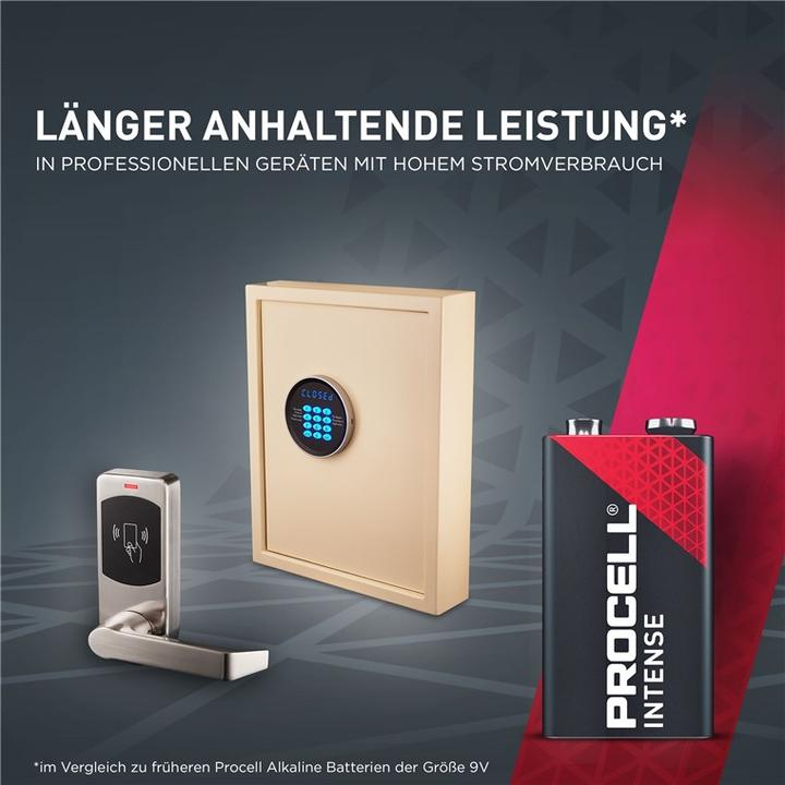 Productafbeelding Duracell Procell Intense Power (10 Pcs., 9V Block, 673 mAh)