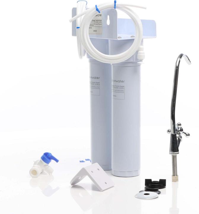 Produktbild Naturewater NW-2-PPUF 2 Stufen Untertisch Wasserfilter 5µ Sediment Ultrafilter