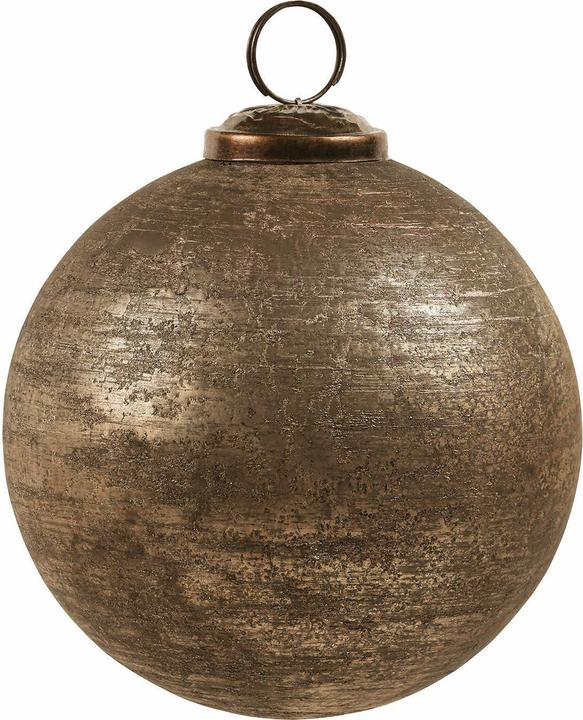 Produktbild Loberon Weihnachtsschmuck 4er Set Ophraine braun/kupfer (4 -teilig)
