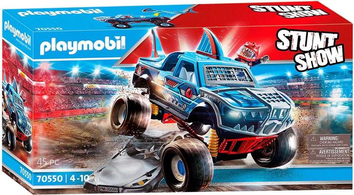 Produktbild Playmobil Stuntshow Monster Truck Shark (70550, Playmobil Stuntshow)