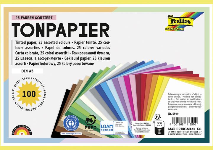 Folia Tonpapier (130 g/m², 100 x)