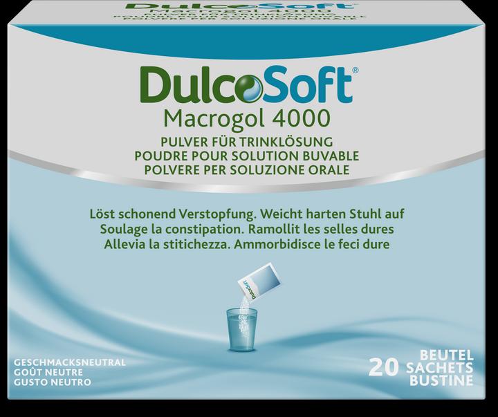 DulcoSoft Macrogol 4000 (20 Stück, Beutel, 200 g)