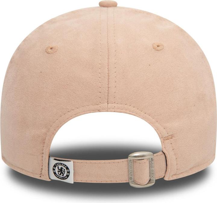 Actual product image New Era 9Forty Strapback Ladies Cap - SUEDE FC Chelsea pink