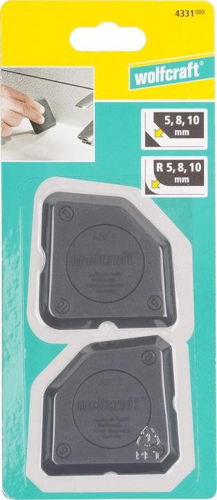 Produktbild wolfcraft wolfcraft 1 Silikonabzieher-Set 2 tlg.