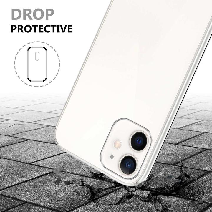 Image du produit Cadorabo Étui TPU 360 degrés Case (Apple iPhone 12 mini)