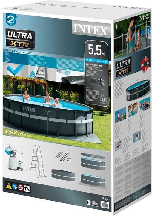 Actual product image Intex Pool Ultra XTR Frame Set 549 x 132 cm (Ø 549 x 132 cm)