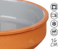 Produktbild La Dehesa Satz 4 Steingut-Töpfe 16 cm Farbe grau